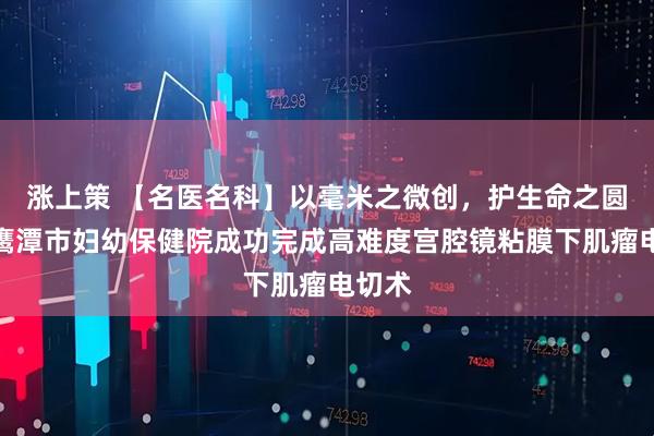 涨上策 【名医名科】以毫米之微创，护生命之圆满：鹰潭市妇幼保健院成功完成高难度宫腔镜粘膜下肌瘤电切术